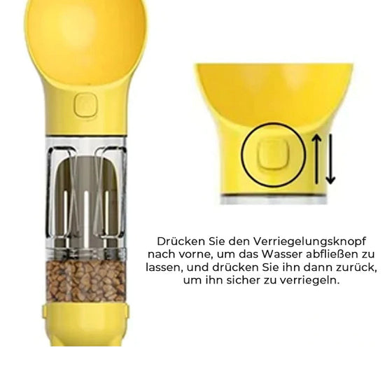 Multifunktionaler Trinkbecher für Haustiere