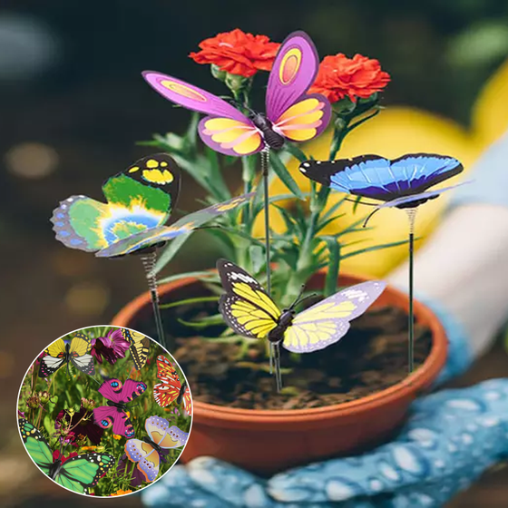 Dekorative Schmetterlinge