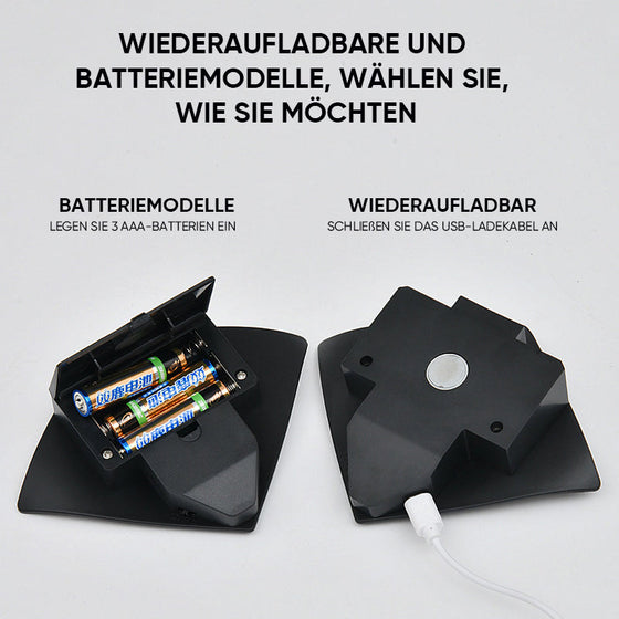 Menschliches Sensorlicht des Teufelsfisches