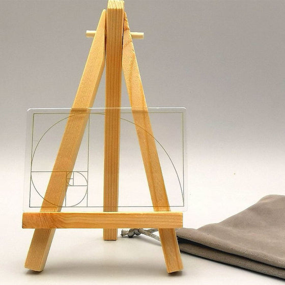 Sucher mit goldenem Schnitt