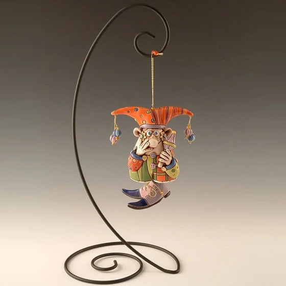 Bunte Narrenglocken-Ornamente