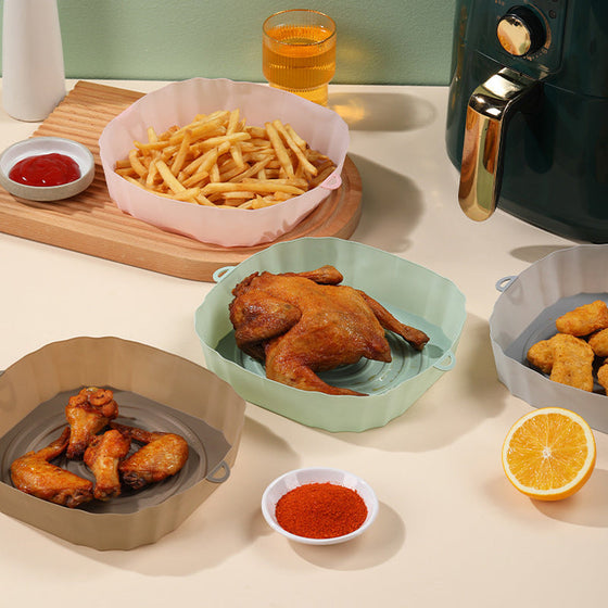 Permanent Silicone Trays for Air Fryer
