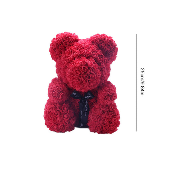 Wunderschönes Geschenk zum Valentinstag - ewiger Roser-Bär