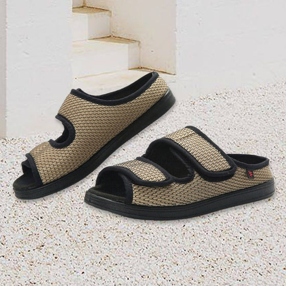 Breite Diabetikerschuhe für geschwollene Füße