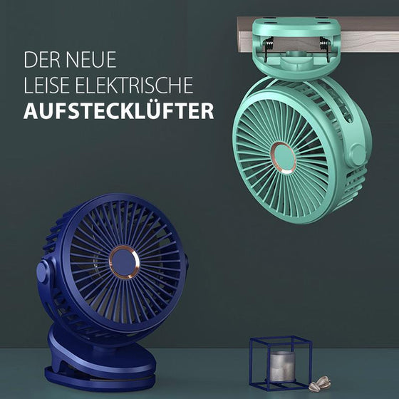 Der neue leise elektrische Aufstecklüfter