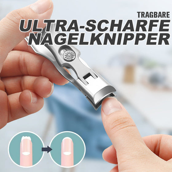 Tragbare ultrascharfe Nagelknipser