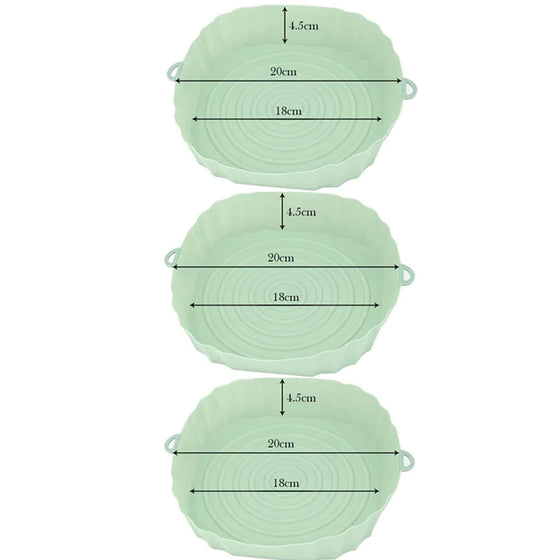 Permanent Silicone Trays for Air Fryer