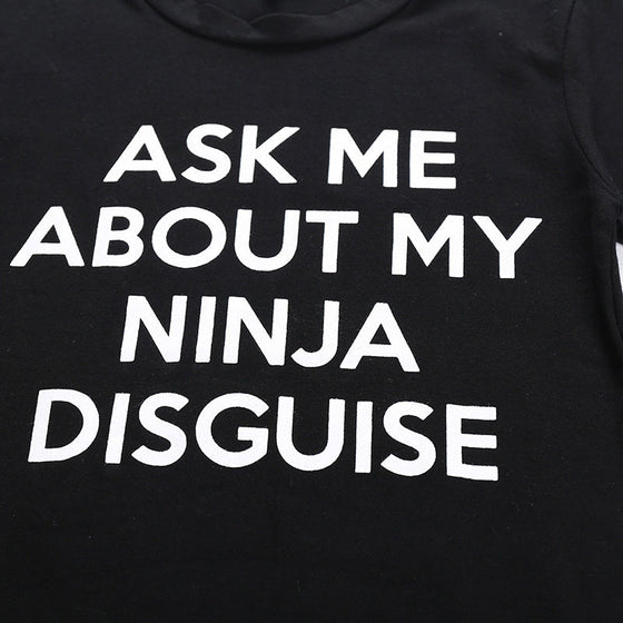 Ninja-Verkleidungs-T - Shirt