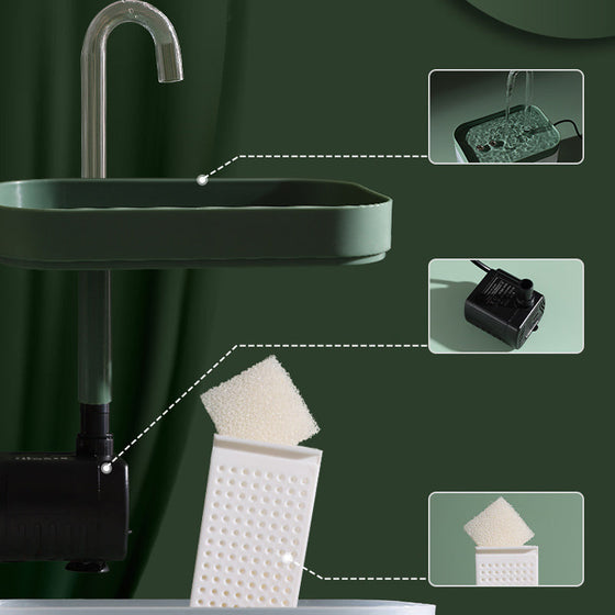 Automatischer Umlaufwasserspender für Haustiere