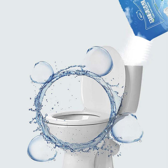 Kraftvoller Vergilbungs- und Kalkentferner für die Toilettenschüssel