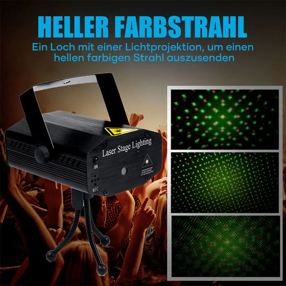 Ferngesteuertes Laser-Bühnenlicht