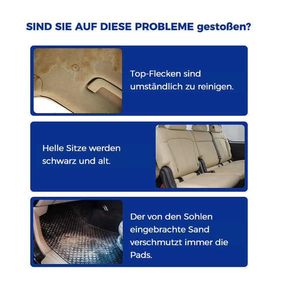 Volleffekt-Reiniger für Autoinnenteppiche aus Leder