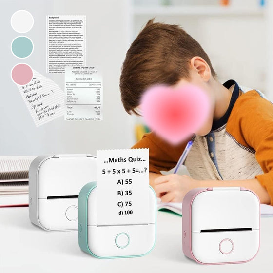 Tragbarer Mini-Bluetooth-Drucker
