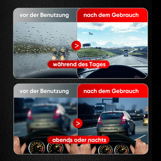 Kraftvoller Windschutzscheibenreiniger und Ölfilmentferner