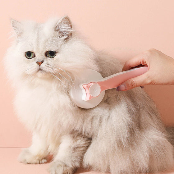 Selbstreinigende Bürste für Haustiere