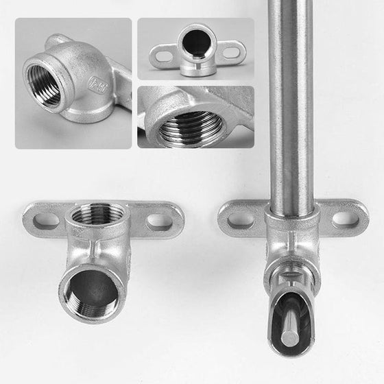 Rohrverbindung mit Innengewinde aus Edelstahl