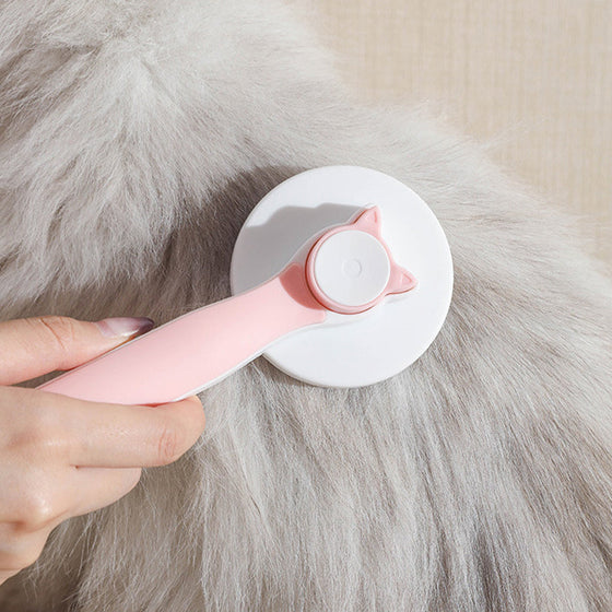 Selbstreinigende Bürste für Haustiere