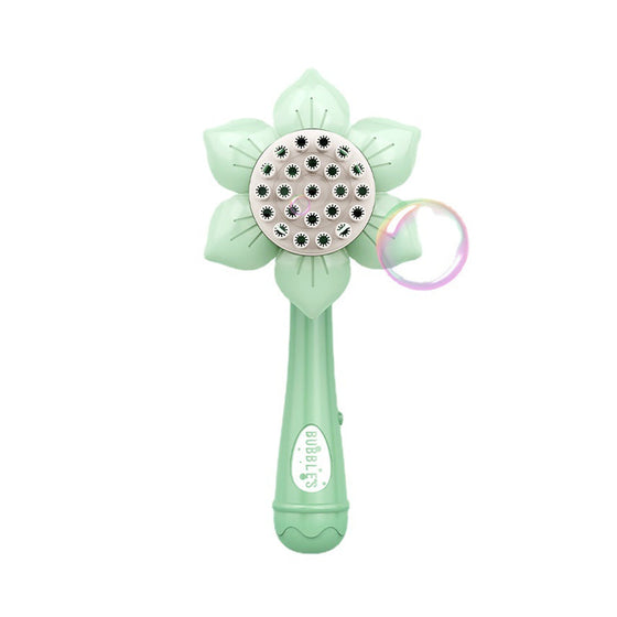 Sonnenblumenform 23-Loch Seifenblasenmaschine