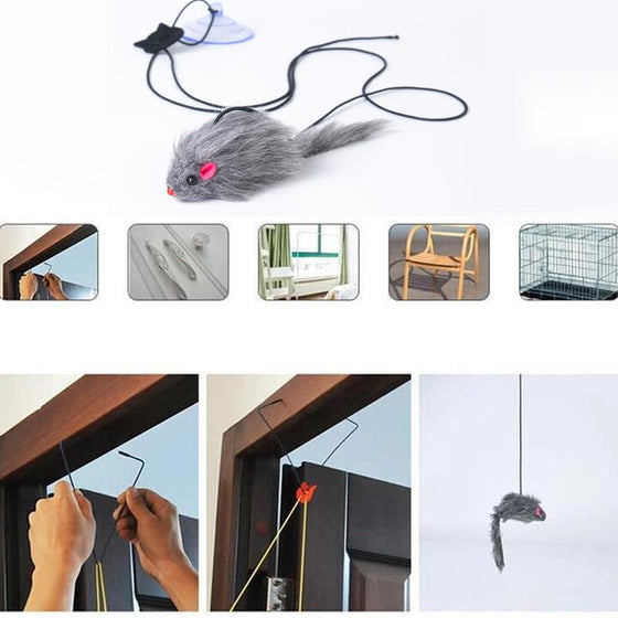 Hängendes Katzenspielzeug