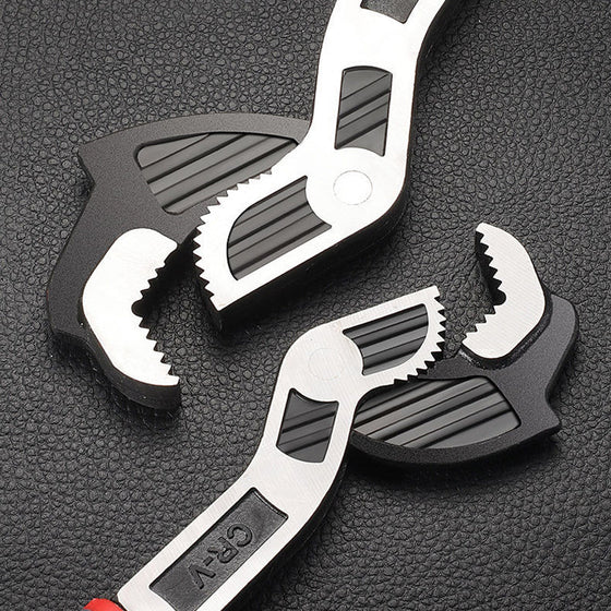 Multifunktionale Rohrzange in Industriequalität mit Selbstverriegelung