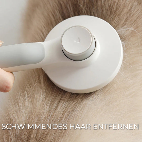 Selbstreinigende Haustierbürste