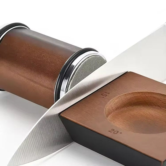 Walzen-Messerschärfer Fünfeckiger magnetischer Messerschärfer