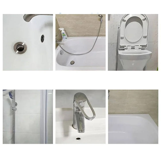 Schaumbasierter Badezimmer- und Kalkreiniger