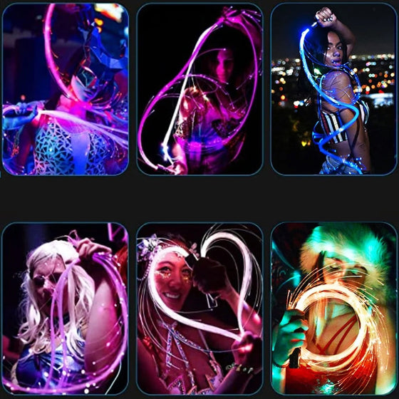 Wiederaufladbare LED-Lichtpeitsche