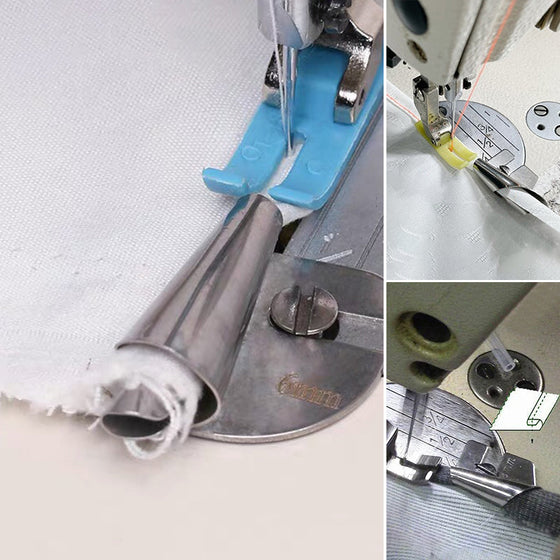 Rollsaumfuß nähen