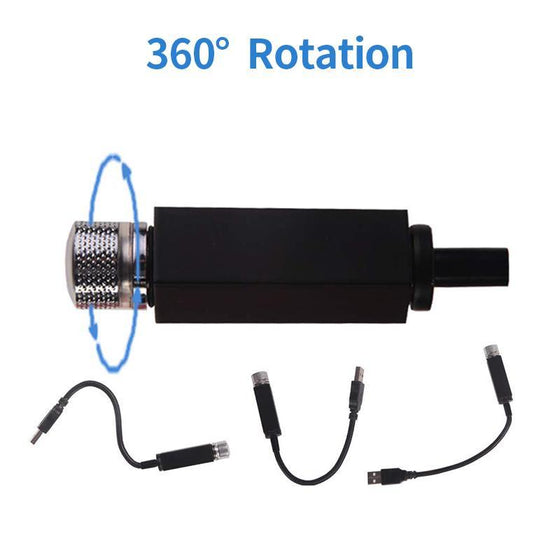 💥Auto und Hausdecke Romantisches USB-Nachtlicht