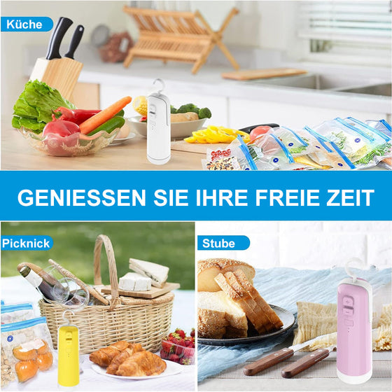 4 in 1 tragbares elektrisches Vakuumversiegelungsgerät