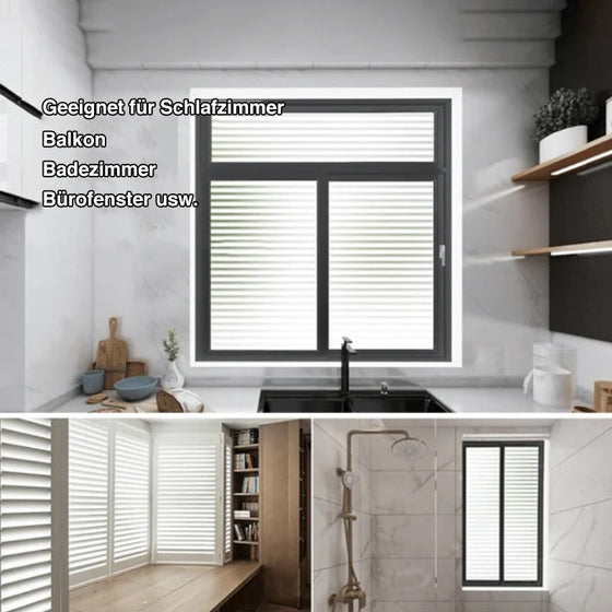 Imitation Jalousien Einweg-Perspektive Glasfolie