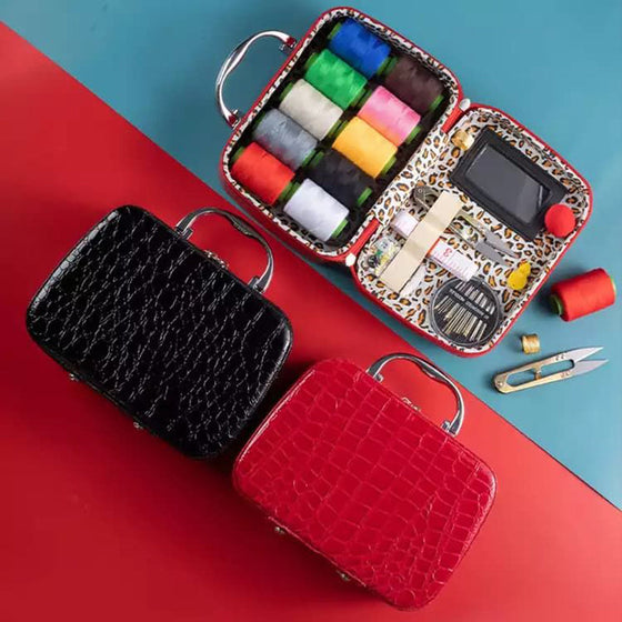 Haushalts-Nähkasten-Set Mini-Koffer