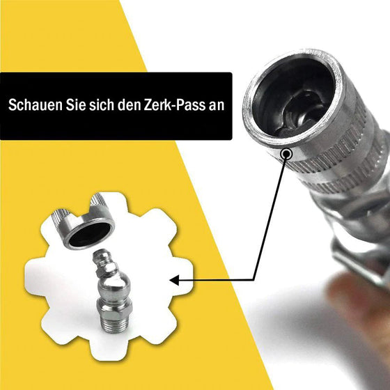 Schnellanschluss für Fettpresse
