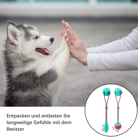 Dog Bite Toy Interaktives Leckerspielzeug mit Saugnapf