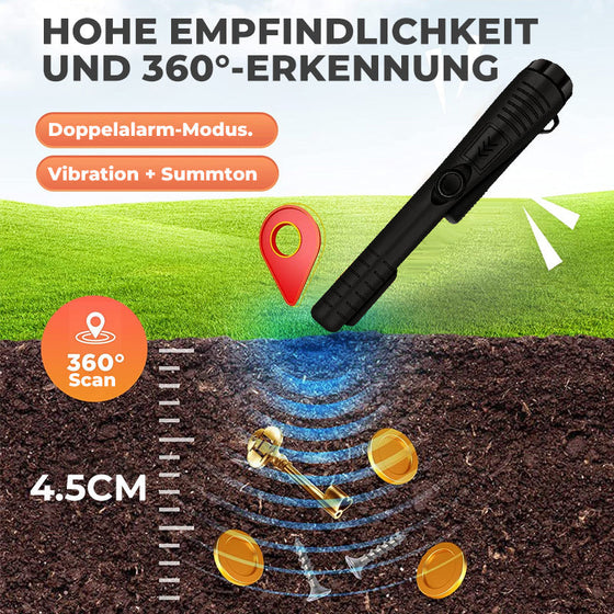 Wasserdichte Metalldetektor