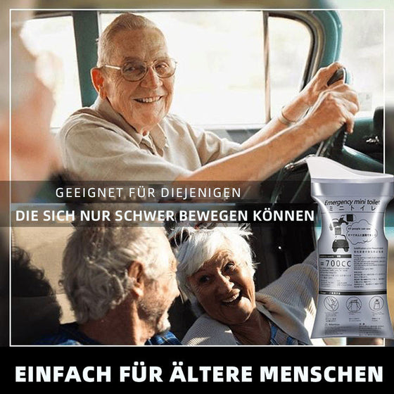 Tragbarer Reise-Einweg-Urinbeutel