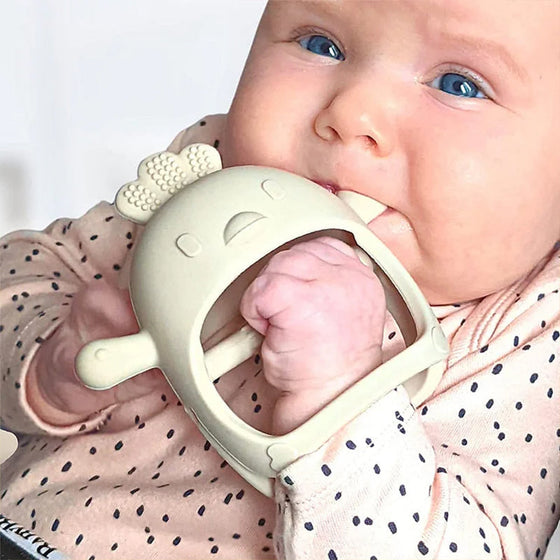 Baby-Silikon-Beißhandschuh