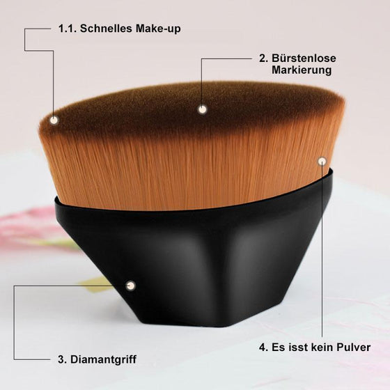 Nahtlose Grundierungsbürste mit hoher Dichte