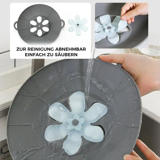 Spritzwassergeschützter Silikondeckel