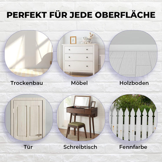 Multifunktionaler, befüllbarer Lackstiftpinsel