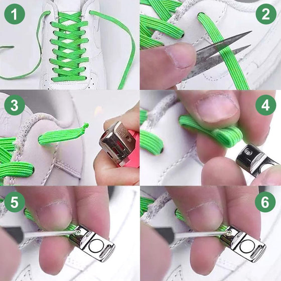 Magnetischer Schuhgürtel