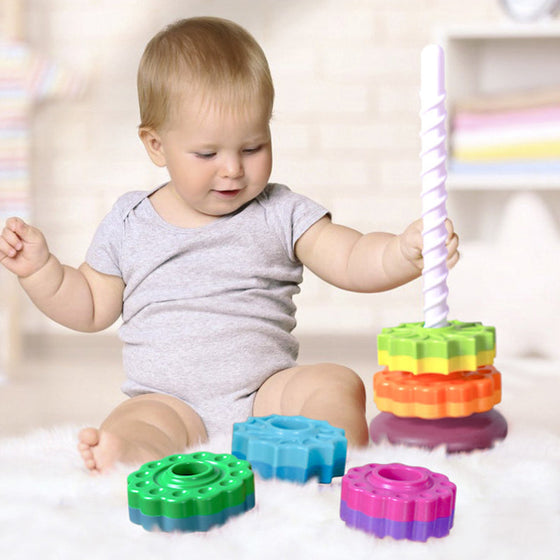 Regenbogen Rotierendes Spielzeug