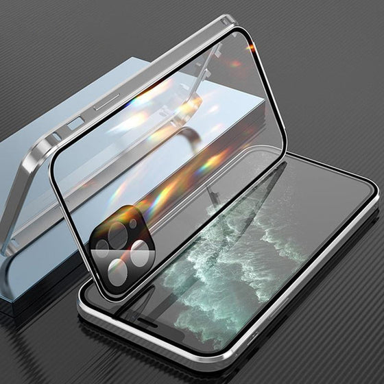 iPhone-Hülle mit doppelseitiger Schnalle