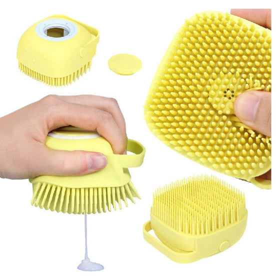 Weiche Silikon-Bademassagebürste