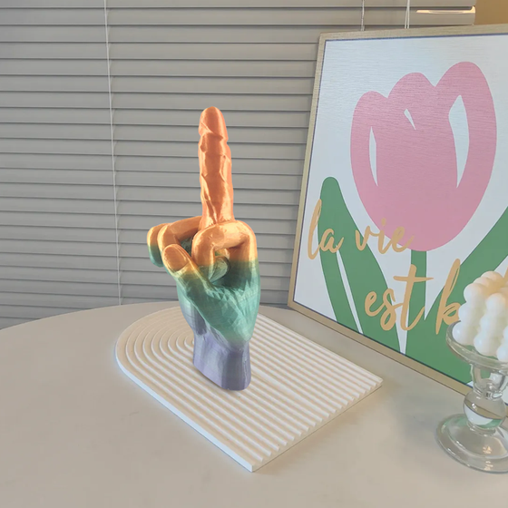 Schwanz Mittelfinger Lustiges Geschenk