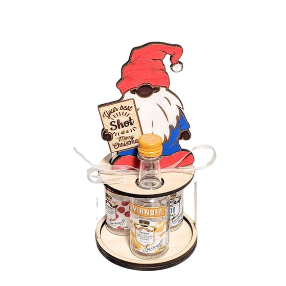 Weihnachts-Mini-Weinflaschenhalter