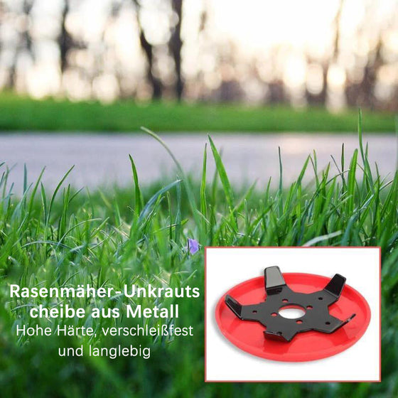 Unkrautsteg für Rasenmäher aus Metall