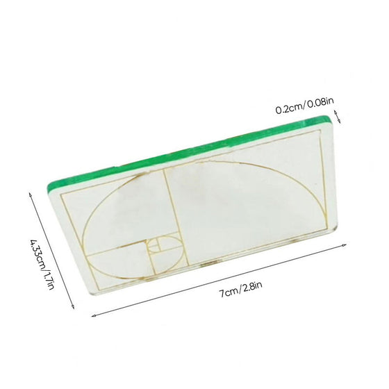 Sucher mit goldenem Schnitt