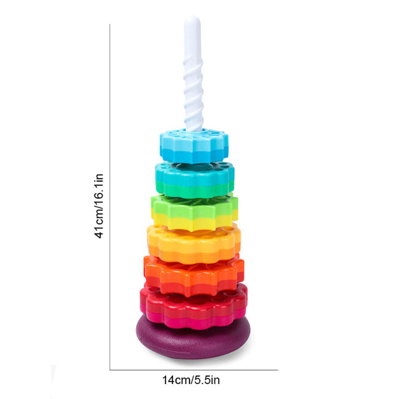 Regenbogen Rotierendes Spielzeug